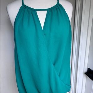 Teal Sleeveless Women's Top